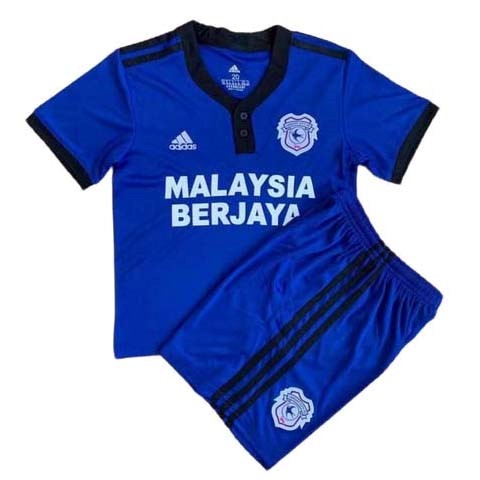 Heimtrikot Cardiff City Kinder 2021-2022 Günstige Fußballtrikots